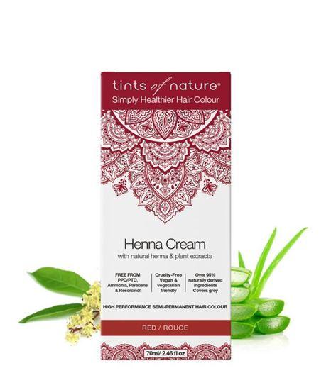 Tints Of Nature Henna cream red semi permanent 70 Milliliter