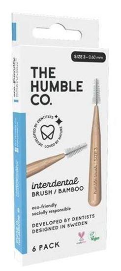 The Humble Co Interdental borstel 0.60 mm blauw 6 Stuks