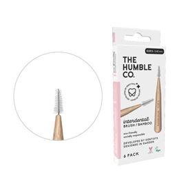 The Humble Co Interdental borstel 0.40 mm roze 6 Stuks