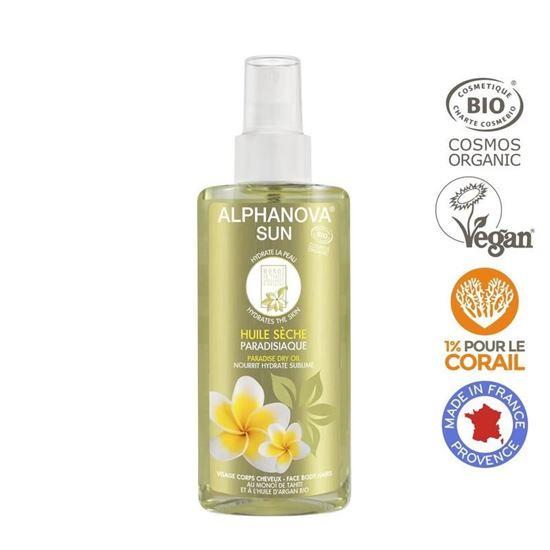 Alphanova Sun Sun vegan dry oil spray paradise 125 Milliliter