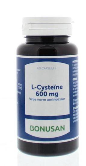 Bonusan L-Cysteine 600 mg 60 Vegetarische capsules