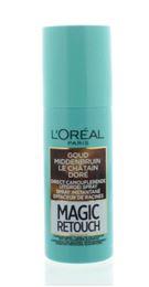 Loreal Magic retouch goud midden bruin spray 75 Milliliter