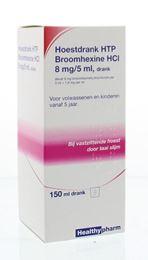 Healthypharm Broomhexine hoestdrank 8 mg 150 Milliliter