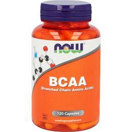 NOW BCAA (Branched Chain Amino Acids) 120 Capsules