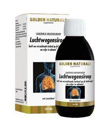 Golden Naturals Luchtwegensiroop 200 Milliliter