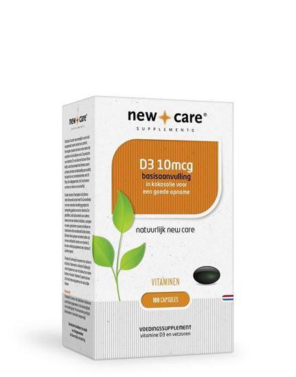 New Care Vitamine D3 10 mcg 100 Capsules