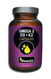 Hanoju Omega 3 & D3 en K2 90 Capsules