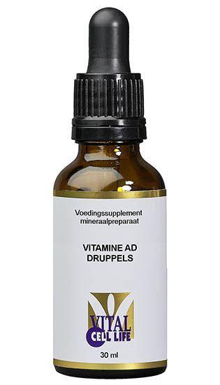 Vital Cell Life Vitamine AD druppels 30 Milliliter