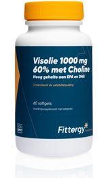 Fittergy Visolie 1000 mg 60% met choline 60 Softgels