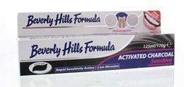 Beverly Hills Tandpasta naturel whitening active charcoal 125 Milliliter