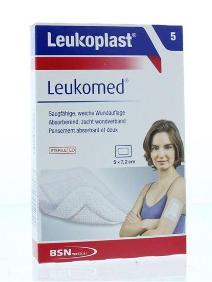 Leukoplast Leukomed 7.2 x 5 cm 5 Stuks