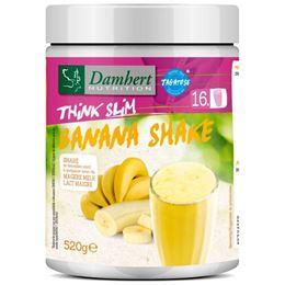 Damhert Think slim maaltijdshake banaan met tagatose 520 Gram