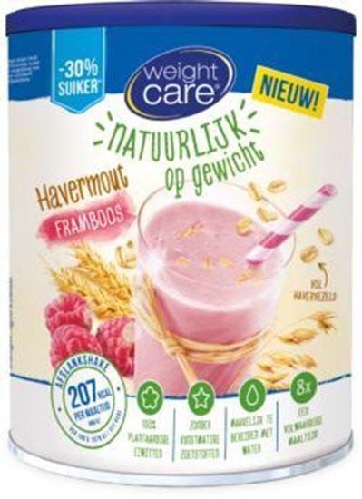 Weight Care Shake havermout framboos 440 Gram