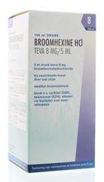 Teva Broomhexine Hcl 8 mg/5 ml 150 Milliliter