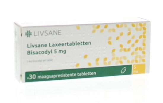 Livsane Bisacodyl 5 mg laxeer 5 mg 30 Tabletten