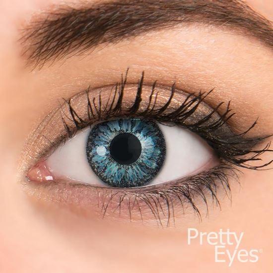 Pretty Eyes 1-Maand kleurlens 2P blauw 2 Stuks