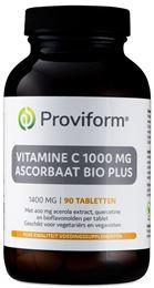 Proviform Vitamine C1000 ascorbaat bio plus 90 Tabletten