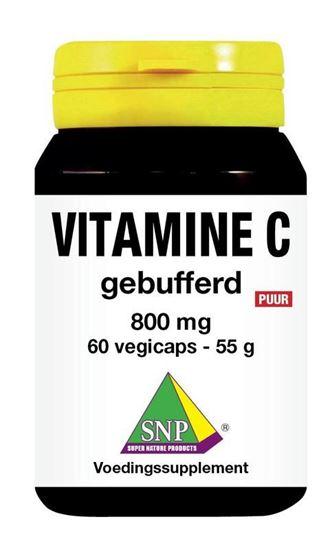 SNP Vitamine C 800 mg gebufferd puur 60 Vegetarische capsules