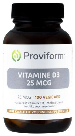 Proviform Vitamine D3 25 mcg 100 Vegetarische capsules