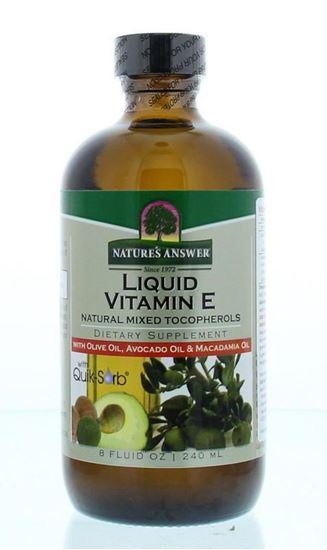 Natures Answer Vloeibaar Vitamine E - Liquid Vitamin E 240 Milliliter