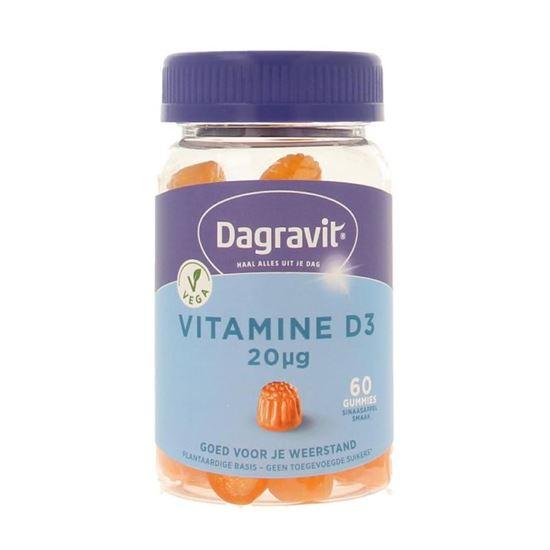 Dagravit Vitamine D3 20mcg gummies 60 Stuks