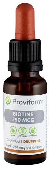 Proviform Biotine 250 mcg druppels 20 Milliliter