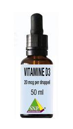 SNP Vitamine D3 20 mcg druppels 50 Milliliter