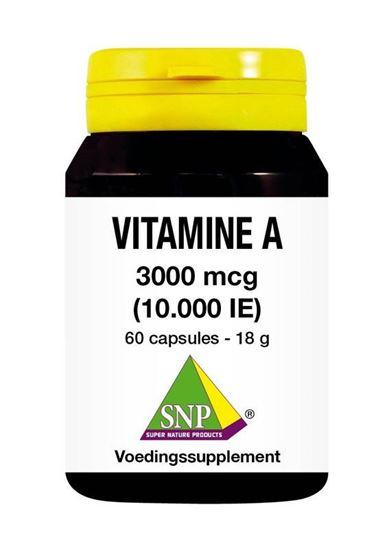 SNP Vitamine A 3000 mcg 60 Capsules