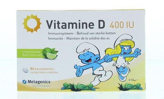 Metagenics Vitamine D 400IU NF smurfen 84 Kauwtabletten