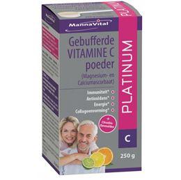 Mannavital Gebufferde vitamine C platinum 250 Gram