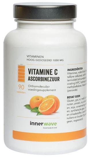 Innerwave Vitamine C ascorbinezuur 90 Tabletten