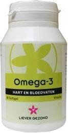 Liever Gezond Omega 3 60 Softgels