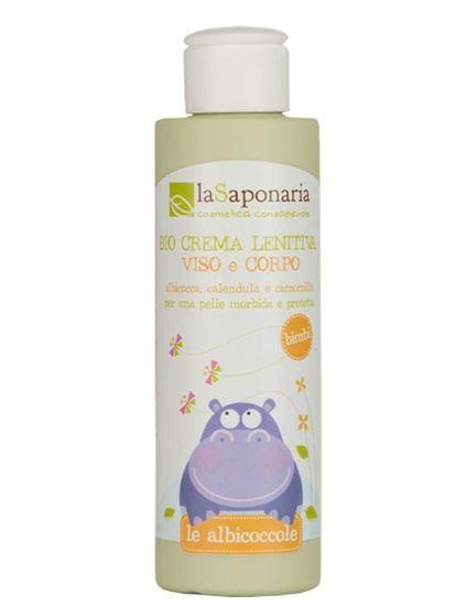 La Saponaria Baby gezicht en lichaam bio kalmerende creme 150 Milliliter