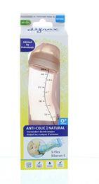 Difrax S-Fles natural roze 250 ml 250 Milliliter