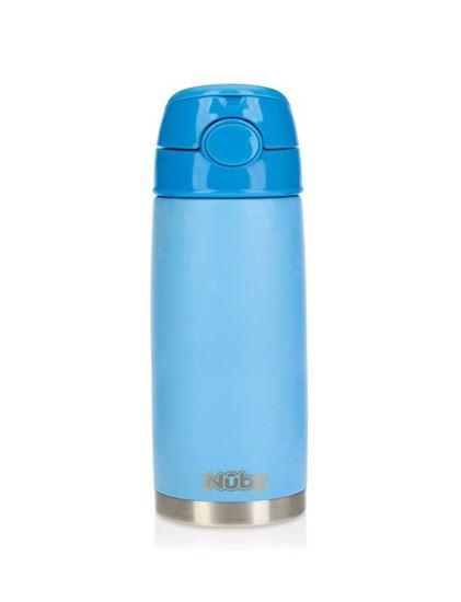 Nuby Thermosbeker 420 ml 3 jaar+ blauw 1 Stuks