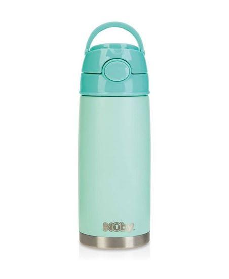 Nuby Thermosbeker 420 ml 3 jaar+ groen 1 Stuks