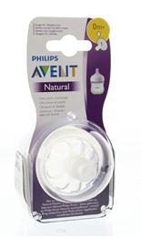 Avent Speen natural 1 gaats 0 maanden newborn 1 druppel 2 Stuks