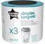 Tommee Tippee Simplee sangenic cassettes x3 1 Stuks