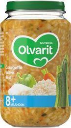 Olvarit Courgette witvis rijst 8M13 200 Gram