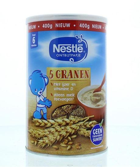 Nestle Ontbijtpapje 5 granen 400 Gram