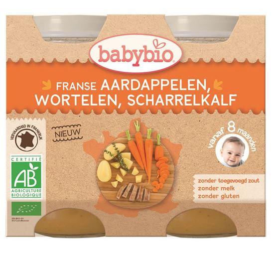 Babybio Aardappel wortel kalf 200 gram bio 2 Stuks