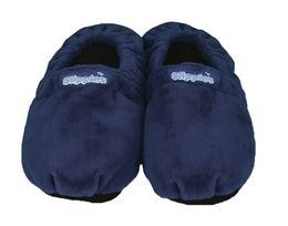 Warmies Slippies maat 8-11 (41 - 45) donker blauw 1 Paar