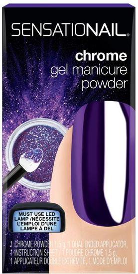 Sensationail Chrome powder purple 2 Gram