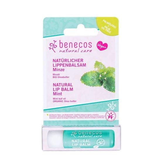 Benecos Natural vegan lipbalm mint 4,8 Gram