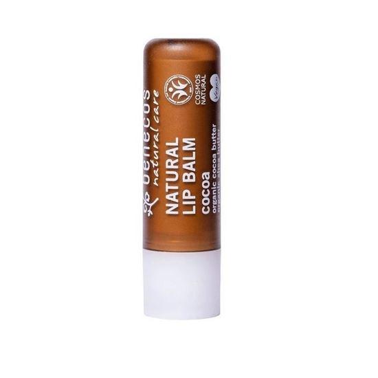 Benecos Natural vegan lipbalm cocoa 1 Stuks