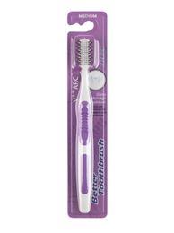 Bettertoothbrush Tandenborstel premium medium paars 1 Stuks