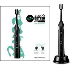 Bettertoothbrush Electric zwart 1 Stuks