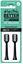 Bettertoothbrush Opzetborstel premium zwart 2 Stuks