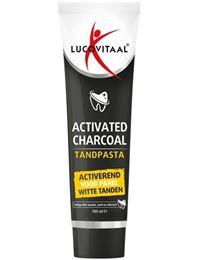 Lucovitaal Tandpasta active charcoal 100 Milliliter