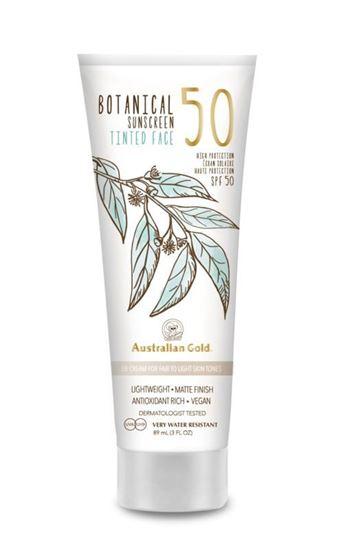 Australian Gold Botanical tinted face SPF50 fair-light 88 Milliliter